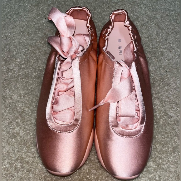 JW PEI Pink Satin Women's Shoes - Picture 2 of 7